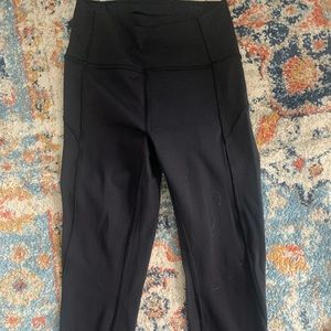 black in movement tights lululemon